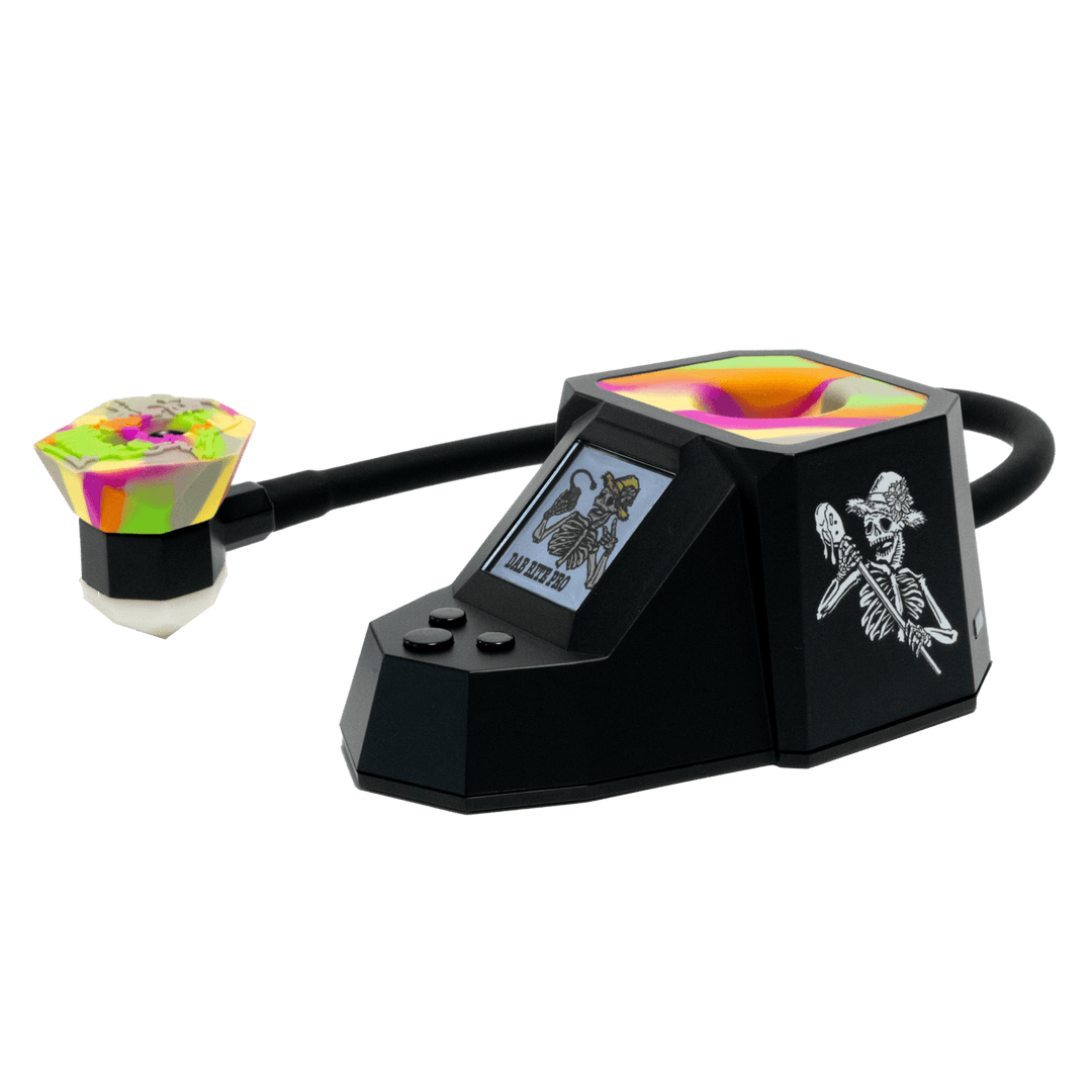 Dab Rite x Sugar Magnolia Pro Bones — limited edition Dab Rite Pro IR thermometer, hero shot