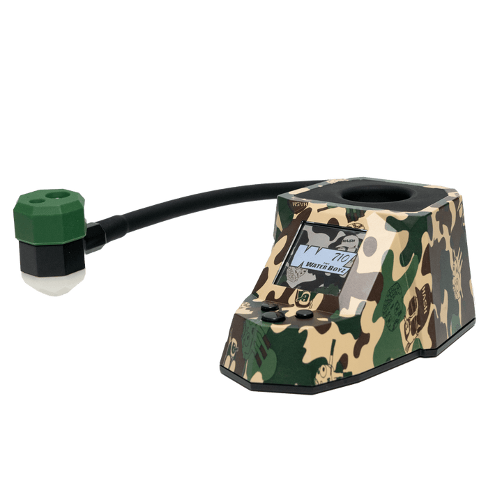 Dab Rite x The Waterboyz Pro Digital Thermometer — Camo design, hero shot