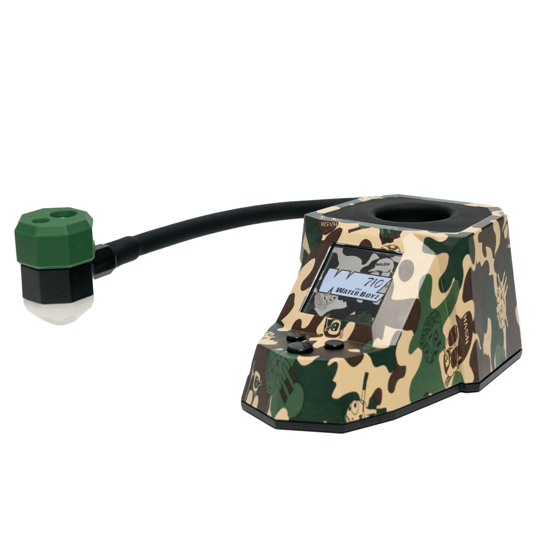 Dab Rite x The Waterboyz Pro Digital Thermometer — Camo design, hero shot
