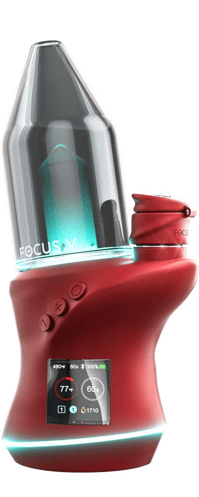 Focus V Carta 2 smart e-rig with OLED display bordeaux color