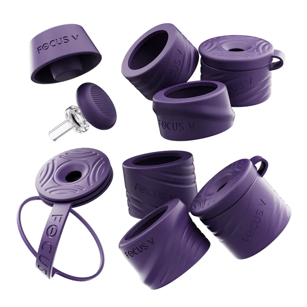 focus v carta swivel silicone essentials kit grape purple colorway carta upgrade set