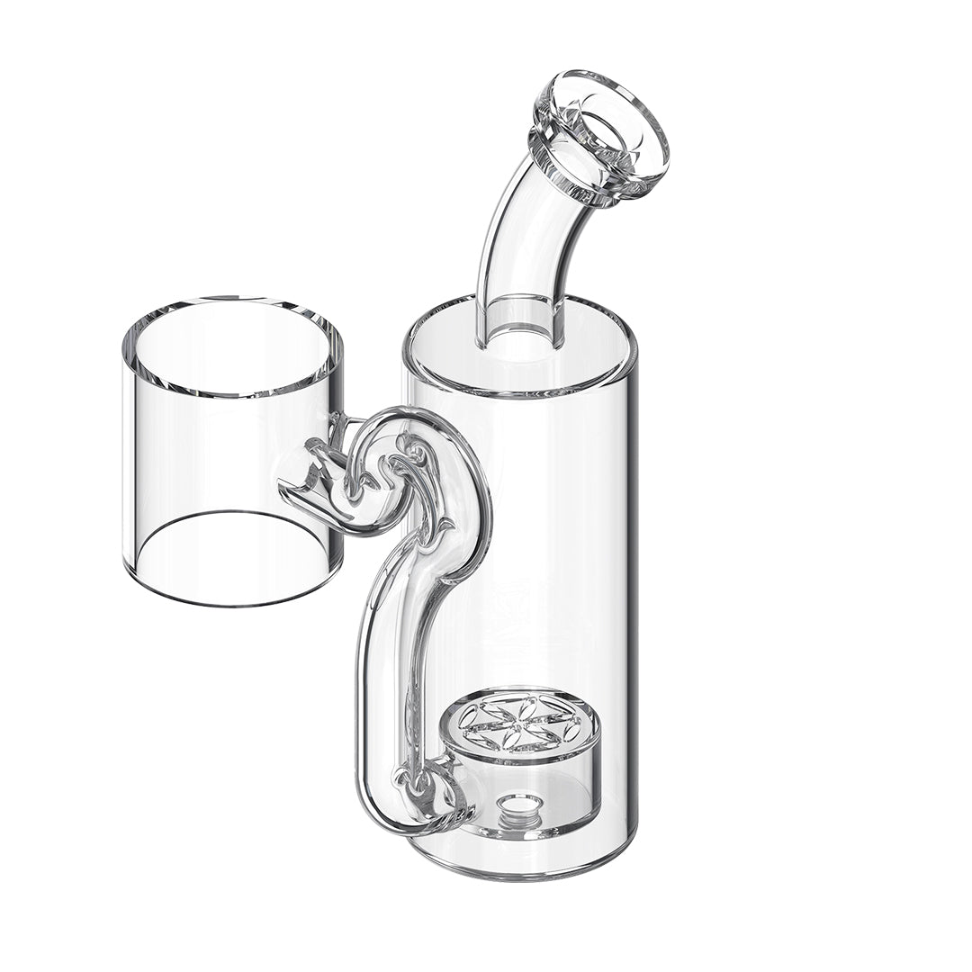 Dr. Dabber XS Replacement Glass Standard accessory with curved mouthpiece and leakproof design for optimal vapor performance.