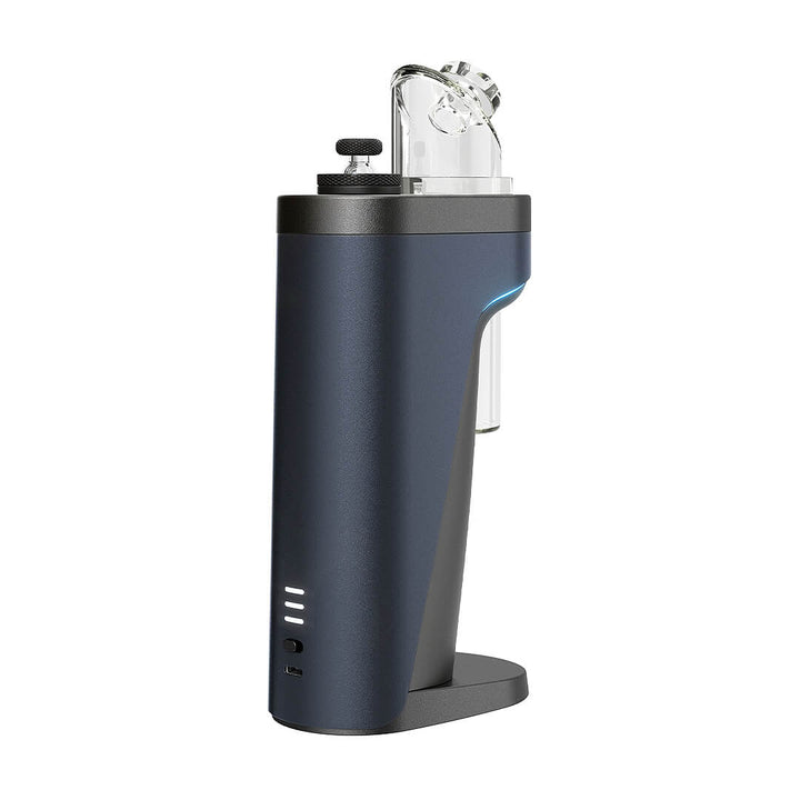 Dr. Dabber Switch² – side profile highlighting induction heating column, airflow intake, and sleek matte finish.