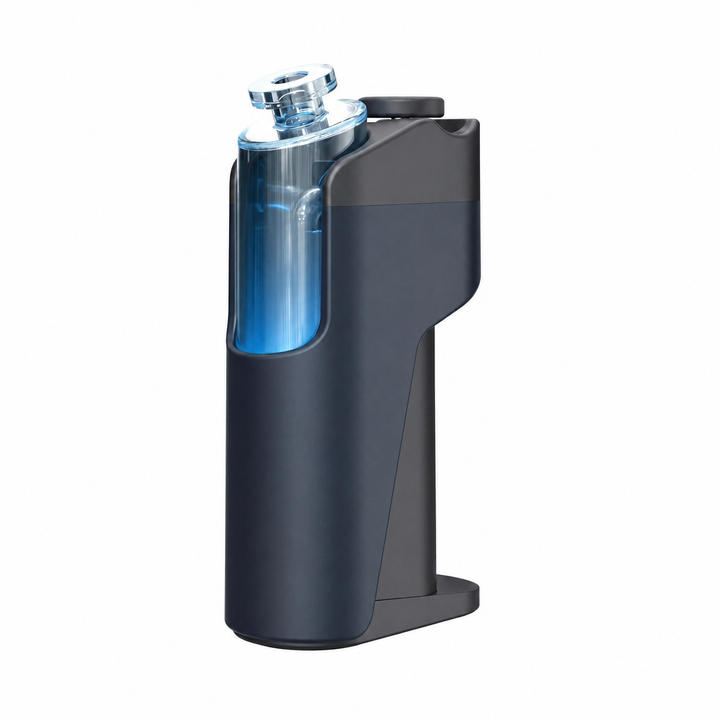 Dr. Dabber Switch Go — portable smart e-rig back angled view showing chamber design