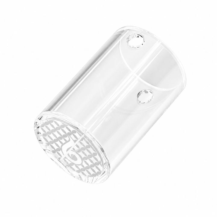 Dr. Dabber Switch Go Insert Sapphire Plus — close-up detail of sapphire heating surface.