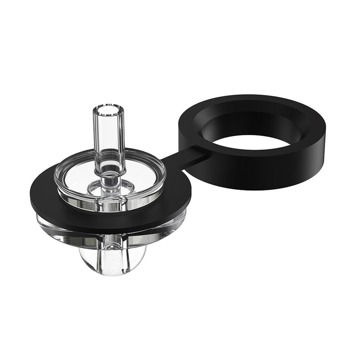 Dr. Dabber XS Replacement Carb Cap — glass carb cap for the XS e-rig, alternate angle
