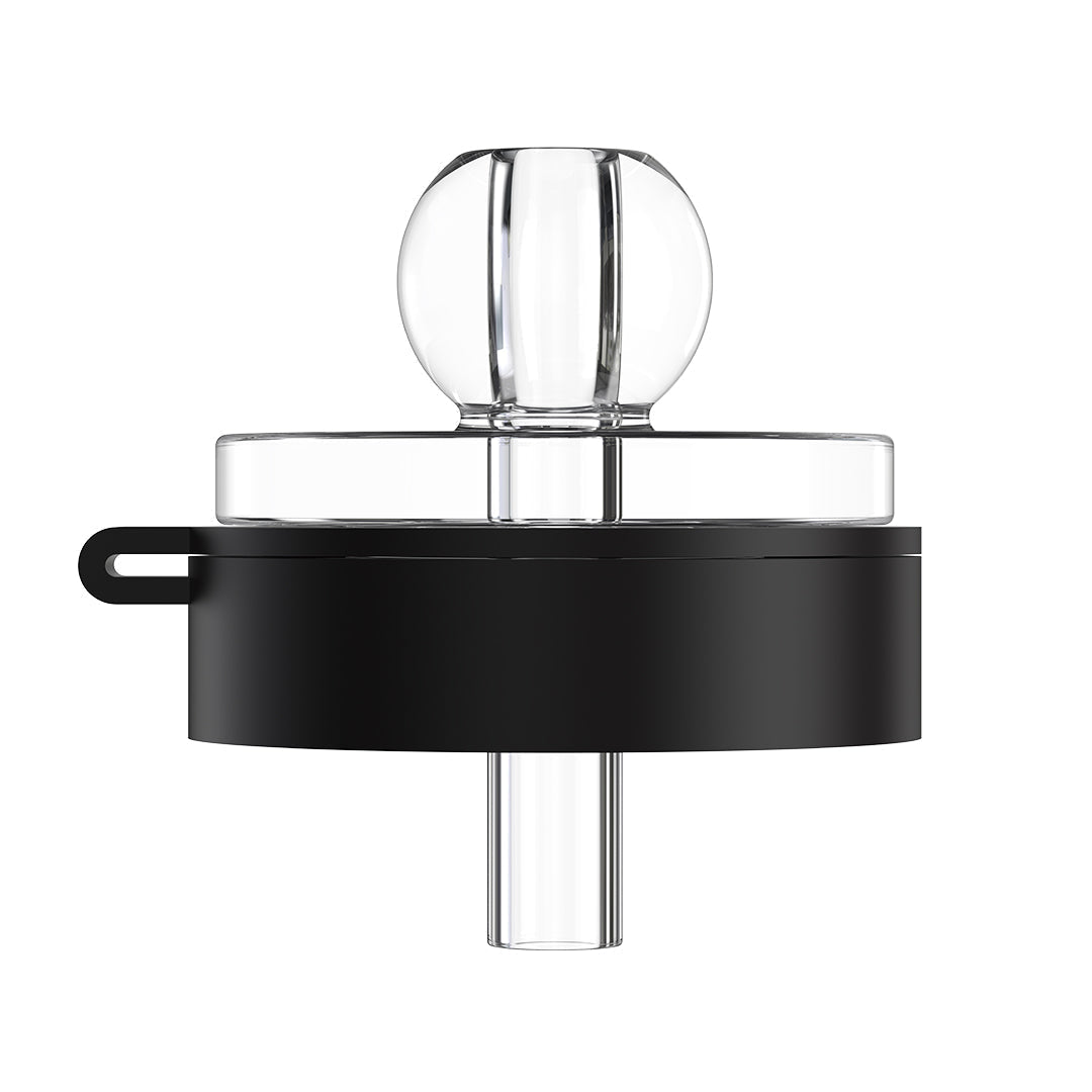 Dr. Dabber XS glass carb cap with silicone seal for secure fit and optimal vapor control during concentrate sessions.