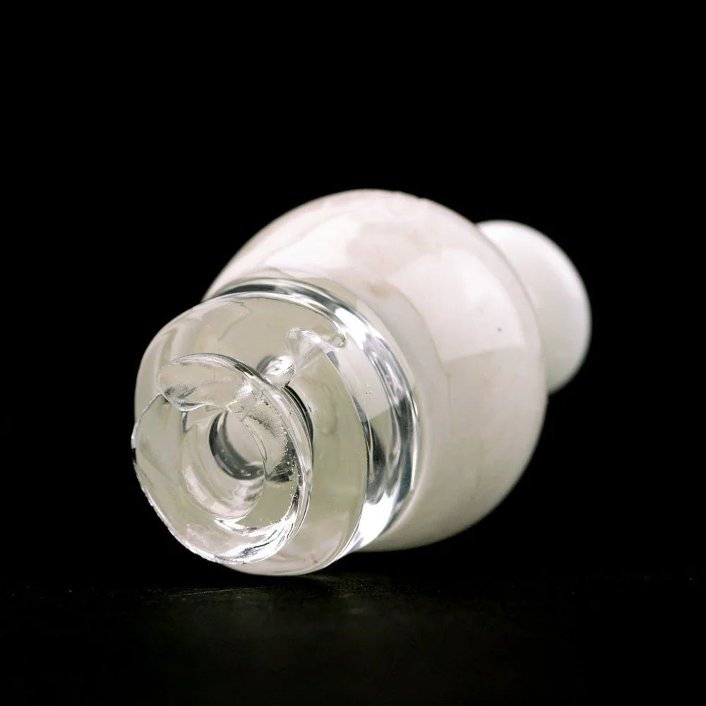 Empire Glassworks bulb pivot top glow in the dark bottom connection view