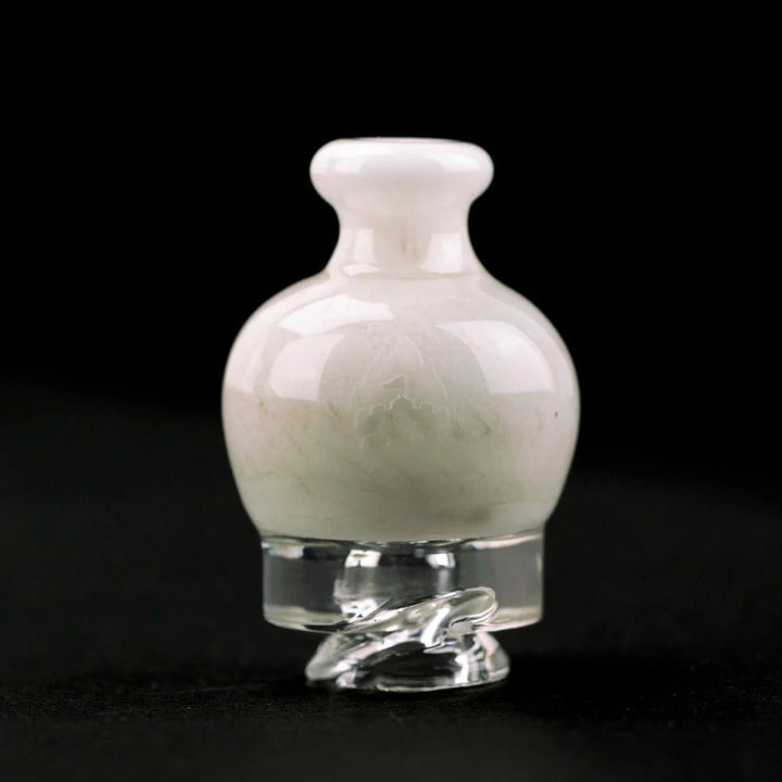 Empire Glassworks bulb pivot top glow in the dark standalone glass bulb chamber