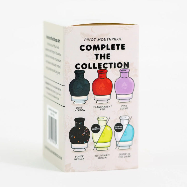 Empire Glassworks pivot top full color collection packaging showing multiple available colorways