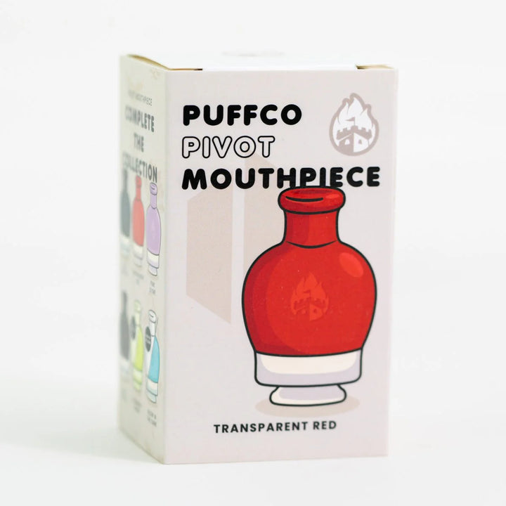 Empire Glassworks bulb pivot top packaging box showing Puffco Pivot mouthpiece compatibility