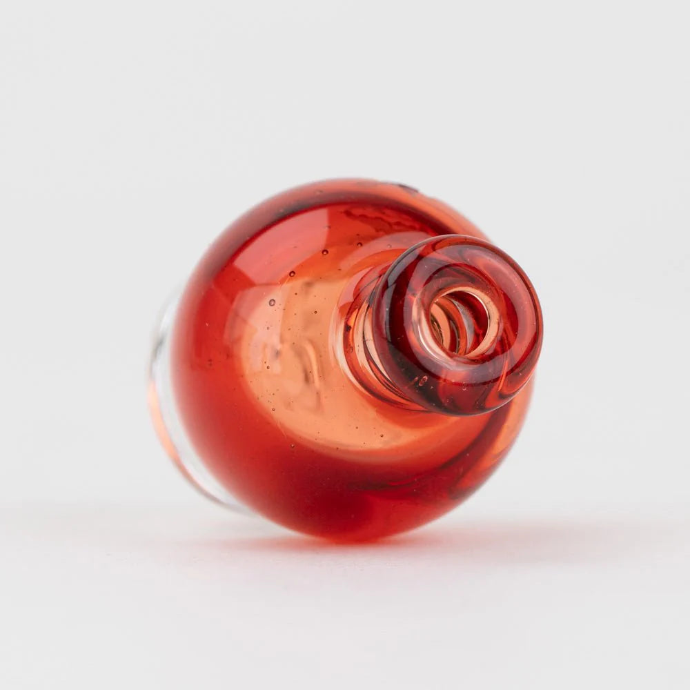 Empire Glassworks bulb pivot top top-down view showing rounded intake airflow path