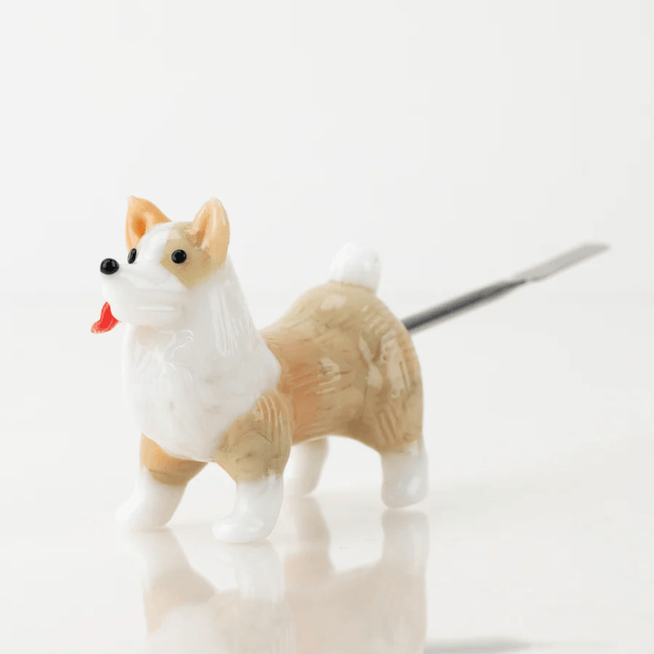 Empire Glassworks Corgi Dabber — corgi glass dabber tool, side profile