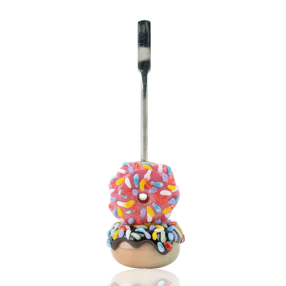 Empire Glassworks Donuts Dabber — donut-topped glass dabber tool