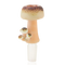 Empire Glassworks - Mushroom Glow In The Dark Slide - 14mm – Funglow Glass Bowl Piece