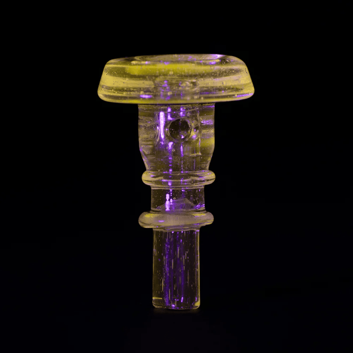 Empire Glassworks Puffco 3D Joystick Cap — Eclipse UV reactive colorway