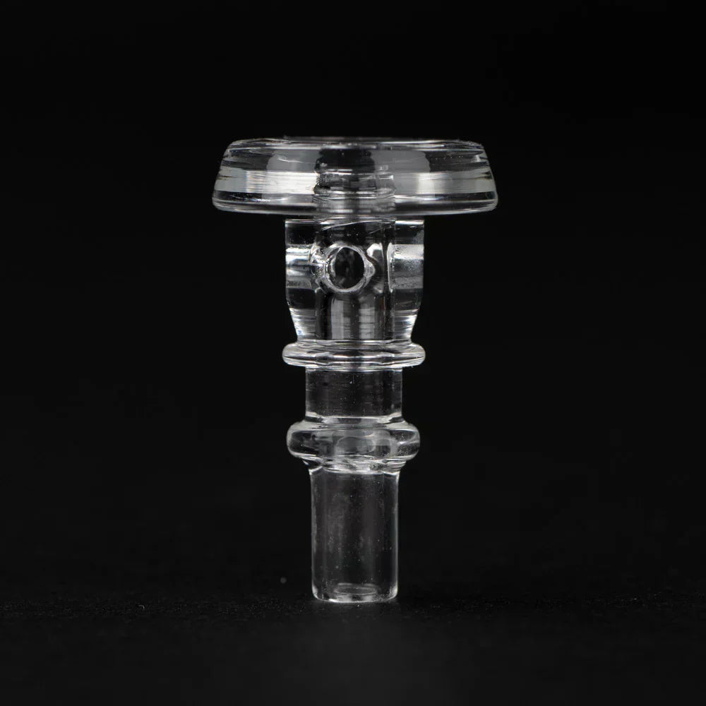 Empire Glassworks Puffco 3D Joystick Cap — Eclipse UV reactive colorway, alternate view