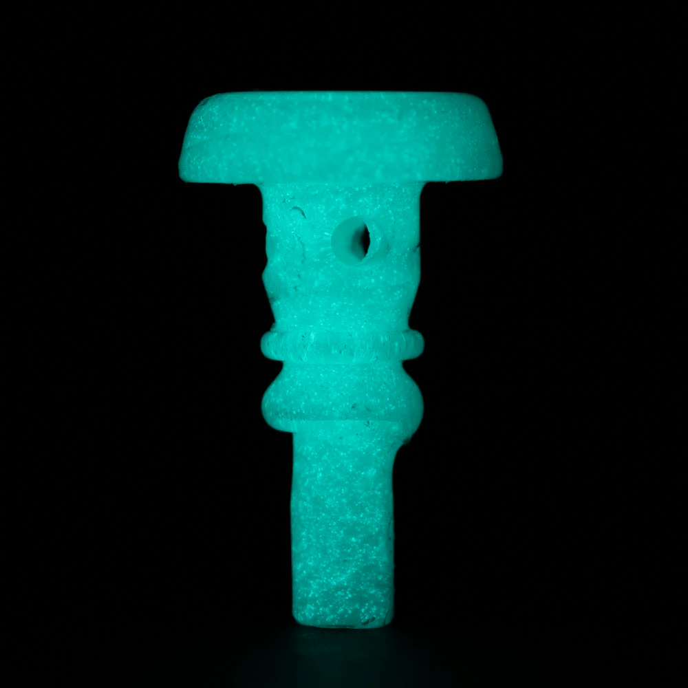 Empire Glassworks Puffco 3D Joystick Cap — Glow in the Dark colorway