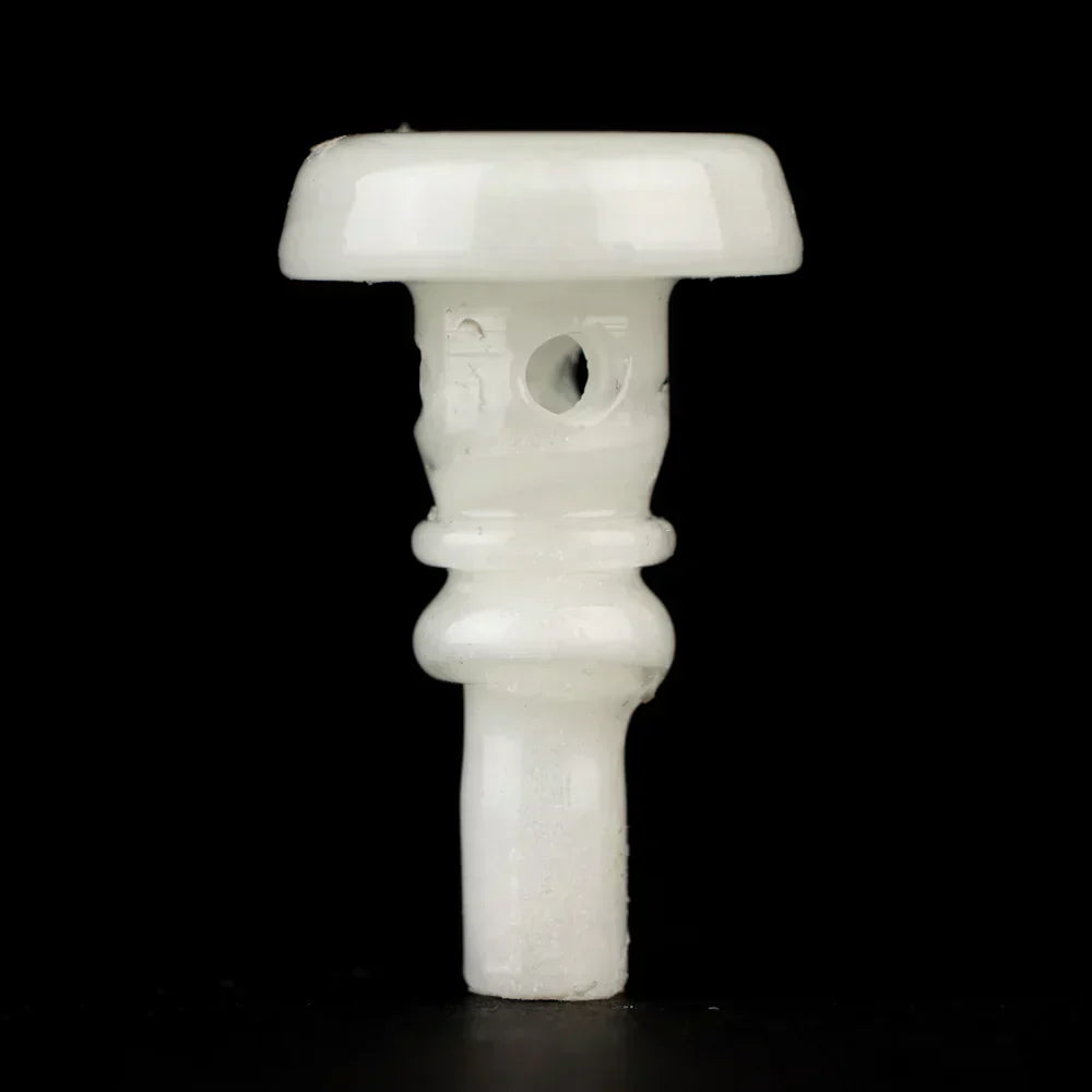 Empire Glassworks Puffco 3D Joystick Cap — Glow in the Dark colorway, alternate view