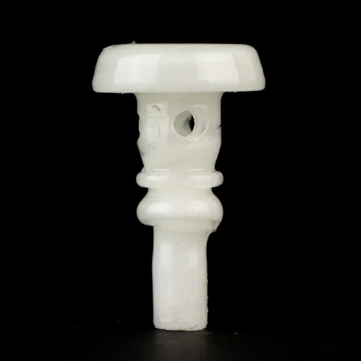 Empire Glassworks Puffco 3D Joystick Cap — Glow in the Dark colorway, alternate view
