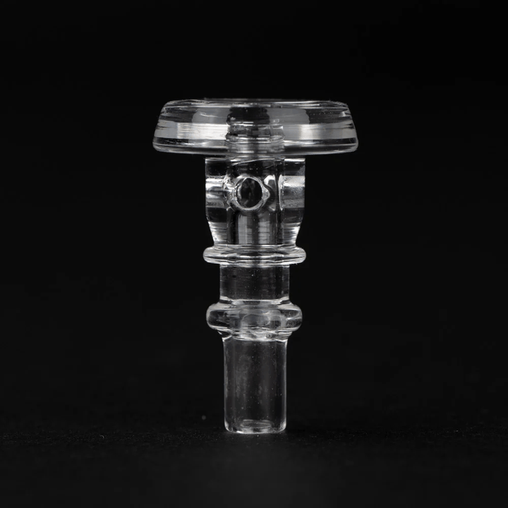 Empire Glassworks Puffco 3D Joystick Cap — Pink UV reactive colorway, alternate view