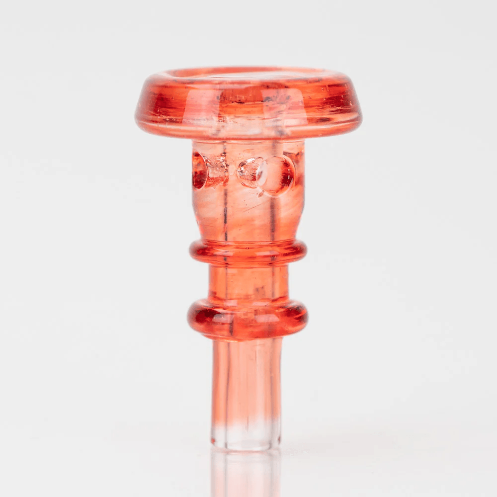 Empire Glassworks Puffco 3D Joystick Cap — Transparent Red colorway