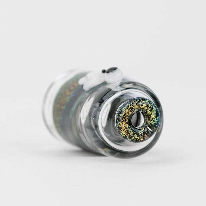 Empire Glassworks Puffco Pivot Top Across the Universe – retail box featuring interstellar artwork and logo.