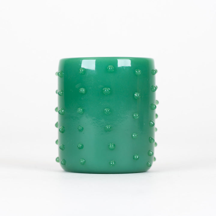 Empire Glassworks Desert Cactus Puffco Proxy Core Attachment, green cactus glass on its own.