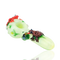 Empire Glassworks - Ribbit Small Spoon Pipe – 4.5" Toads & Lilypads Glass Pipe
