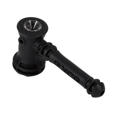 Eyce Hammer Silicone Bubbler Black water pipe