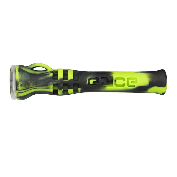 Eyce Shorty Silicone Chillum Creature Green one-hitter