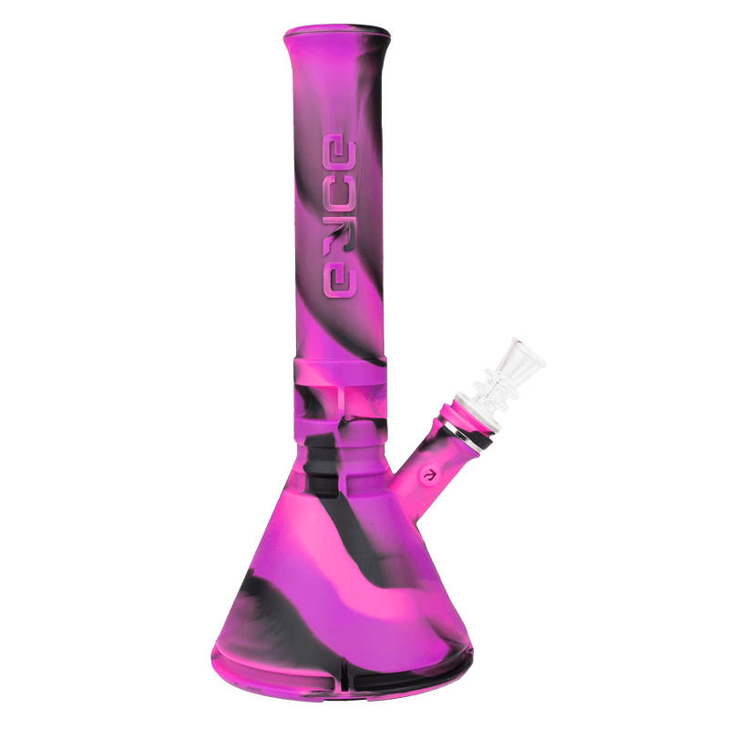 Eyce Silicone Beaker — Bangin colorway silicone beaker bong
