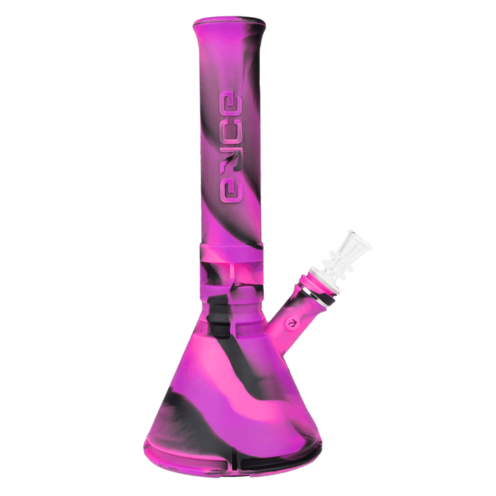 Eyce Silicone Beaker — Bangin colorway silicone beaker bong
