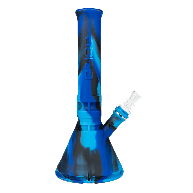 Eyce Silicone Beaker — Winter colorway silicone beaker bong