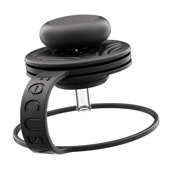 Focus V Aeris Swivel Cap in Black, patent-pending airflow control accessory