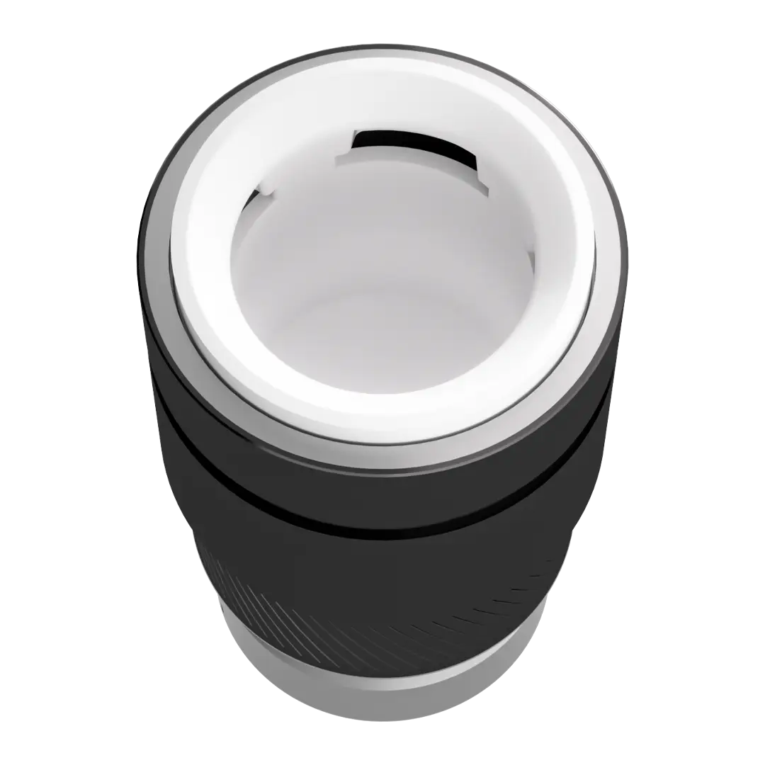 Focus V Intelli-Core 3 atomizer, top view into the bucket