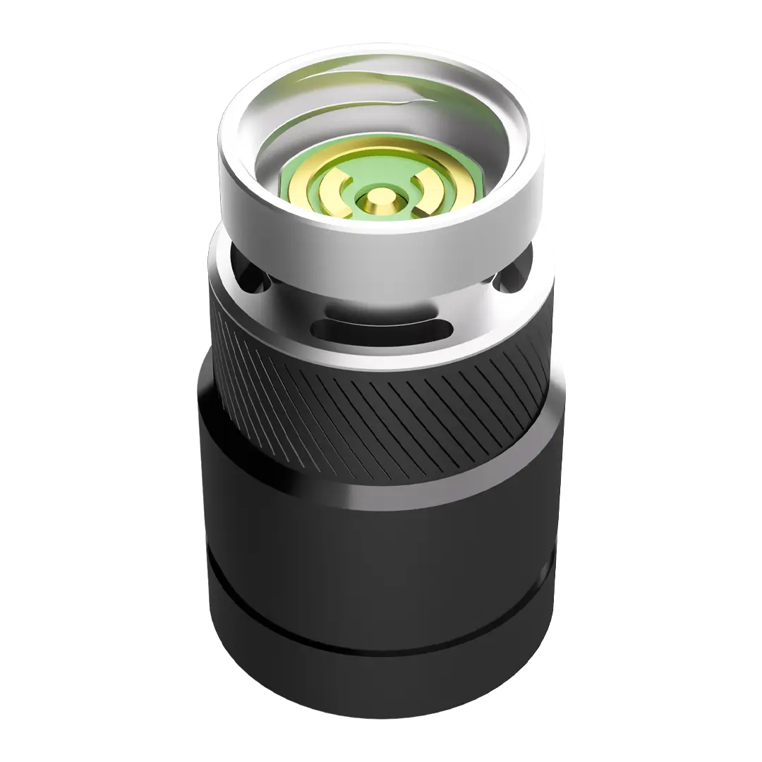 Focus V Intelli-Core 3 atomizer, top view showing the heater