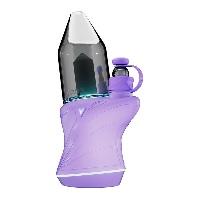 Focus V CARTA Sport in lilac colorway, full assembled unit with glass top installed
