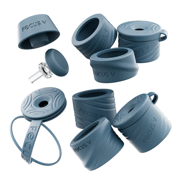 Focus V CARTA Swivel and Silicone Essentials Kit in Midnight Blue, silicone protection bundle