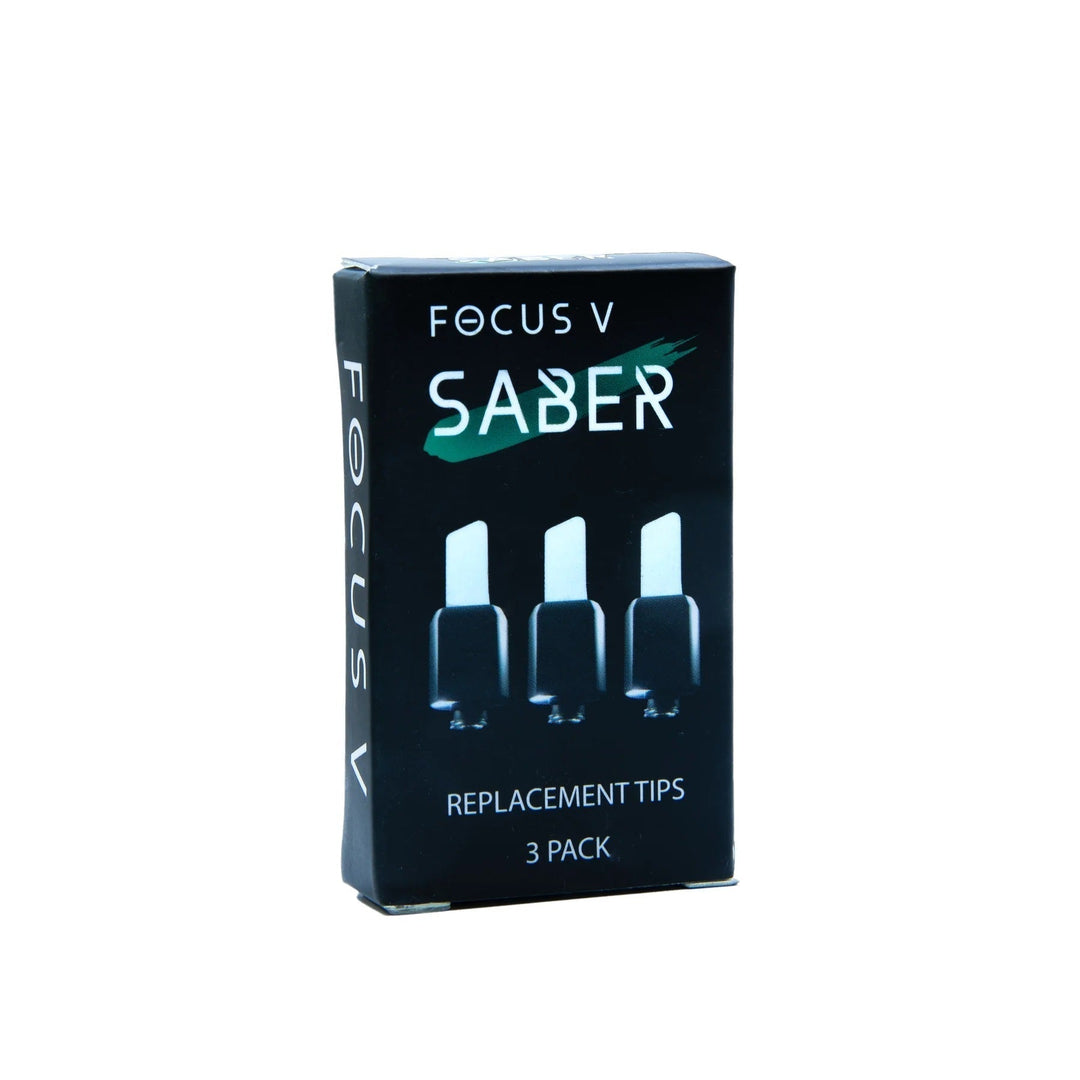 Focus V Saber Replacement Tips — 3 pack replacement tips for the Saber dab tool