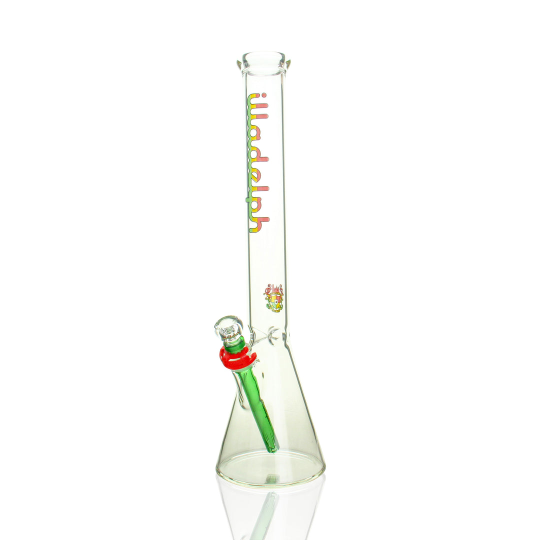 Illadelph 5mm Rasta Medium Beaker 19-inch glass bong – Angies Boutique
