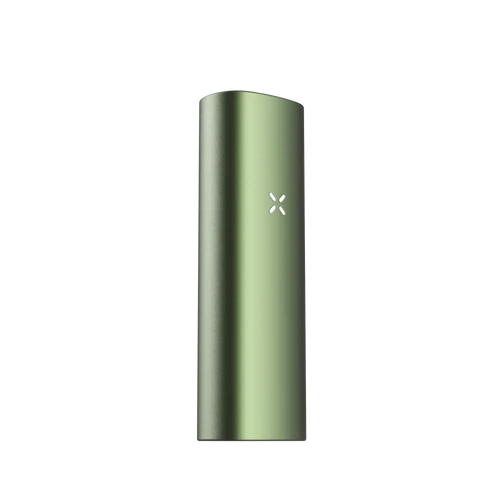 pax mini dry herb vaporizer greenstone side profile showing minimalist design