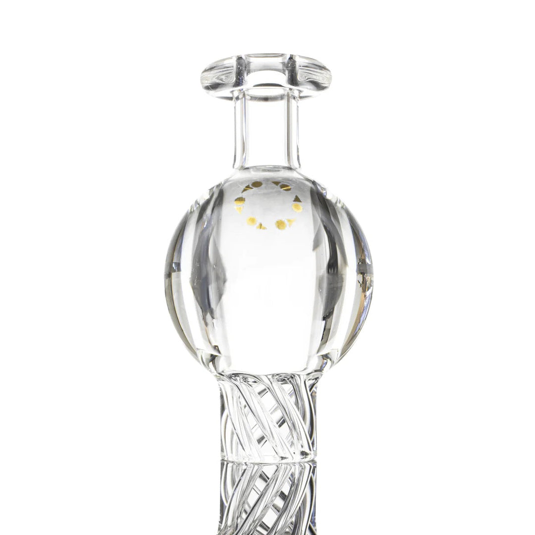 Gordo Scientific OG Bubble Cap Clear carb cap with precision airflow design, fits 25mm quartz bangers for optimal dabbing performance.