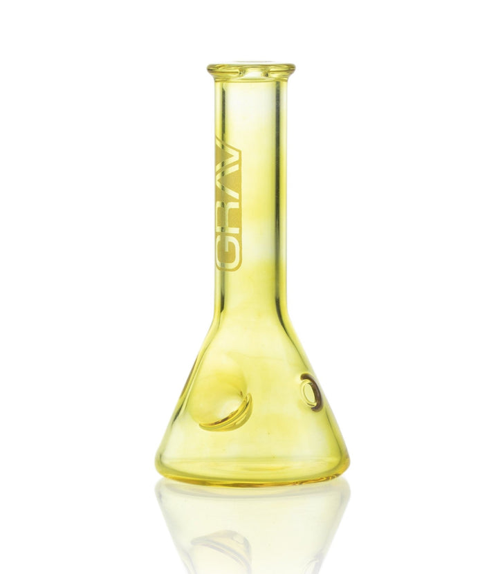 Grav Labs Beaker Spoon Fumed color-changing glass spoon pipe with beaker bowl