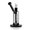 GRAV Medium Upright Bubbler – 7" Black Accent Bubbler & Dab Rig