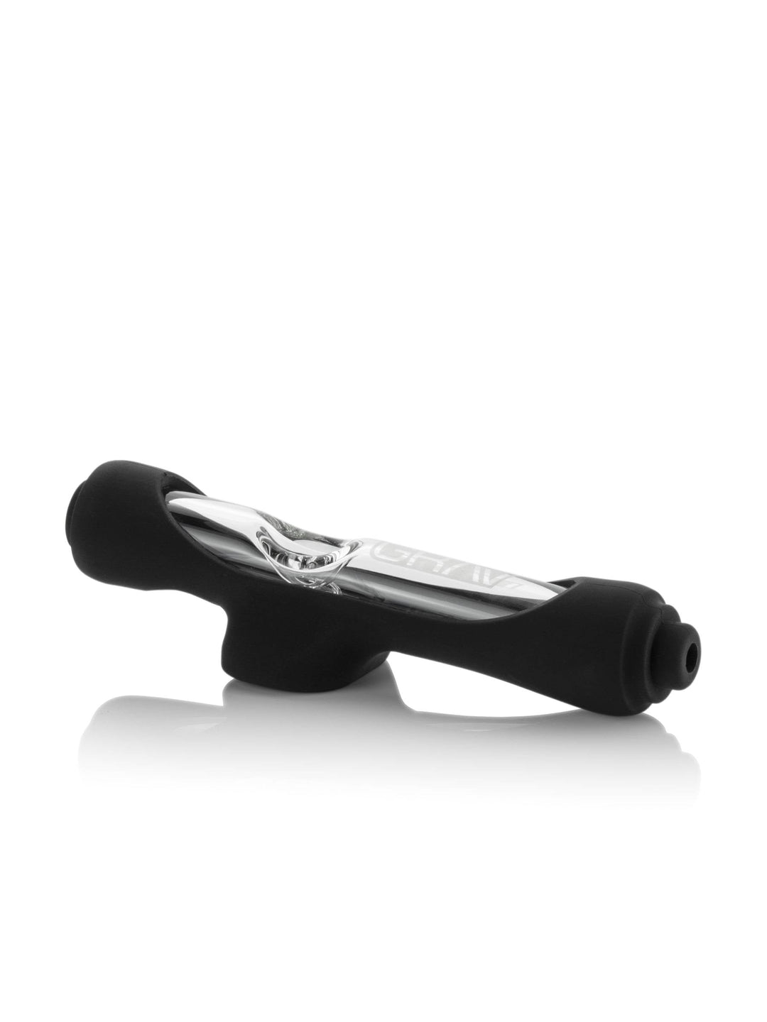 Grav Mini Steamroller with Silicone Skin - Black