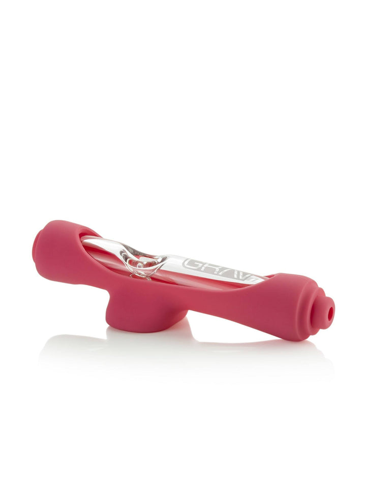 Grav Mini Steamroller with Silicone Skin - Pink
