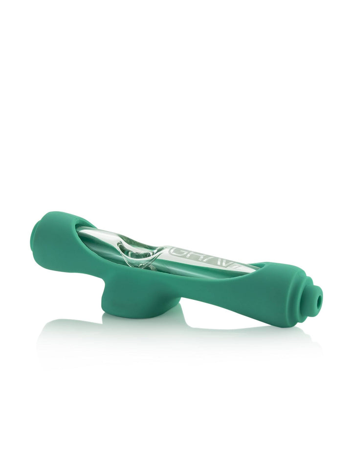 Grav Mini Steamroller with Silicone Skin - Teal