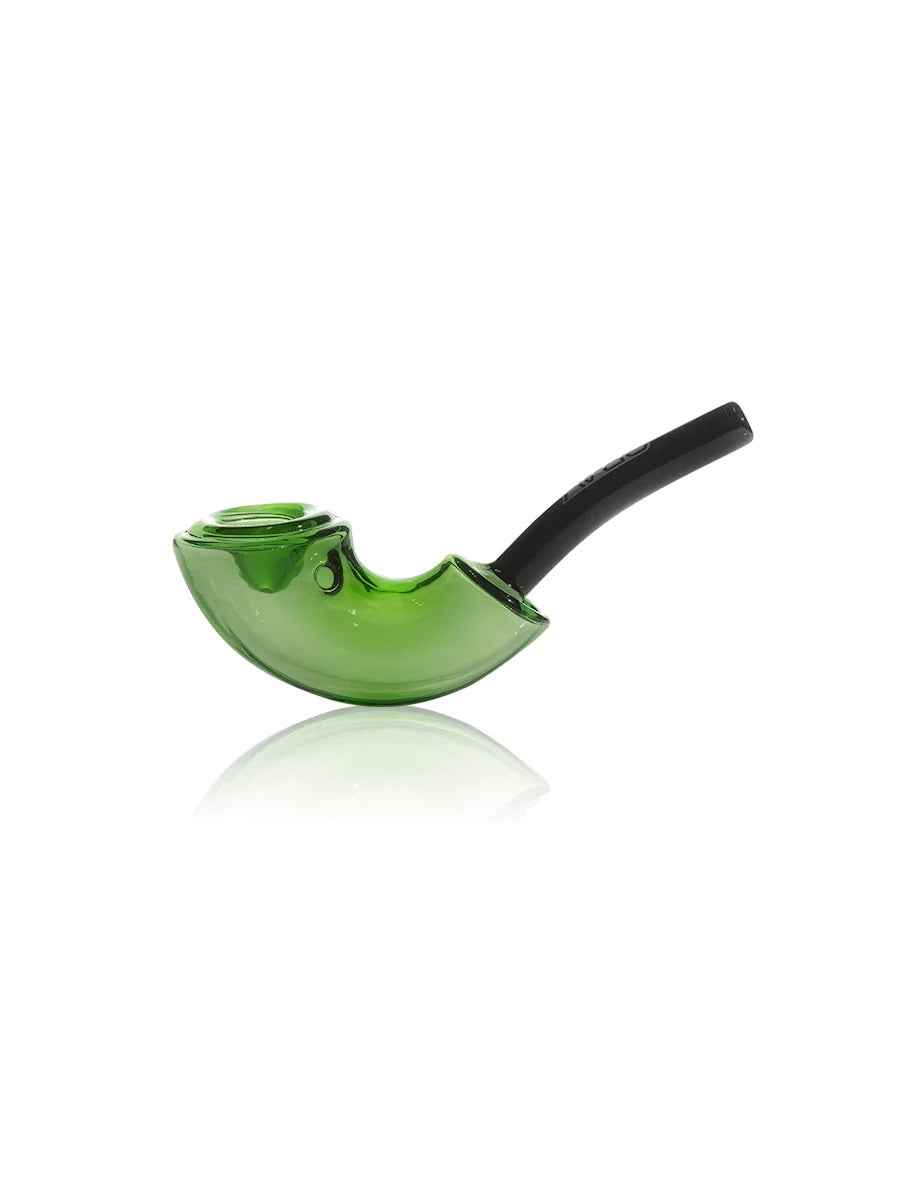 GRAV Rocker Sherlock glass hand pipe in Green