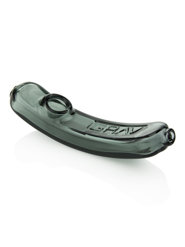 GRAV Rocker Steamroller hand pipe in Smoke Grey